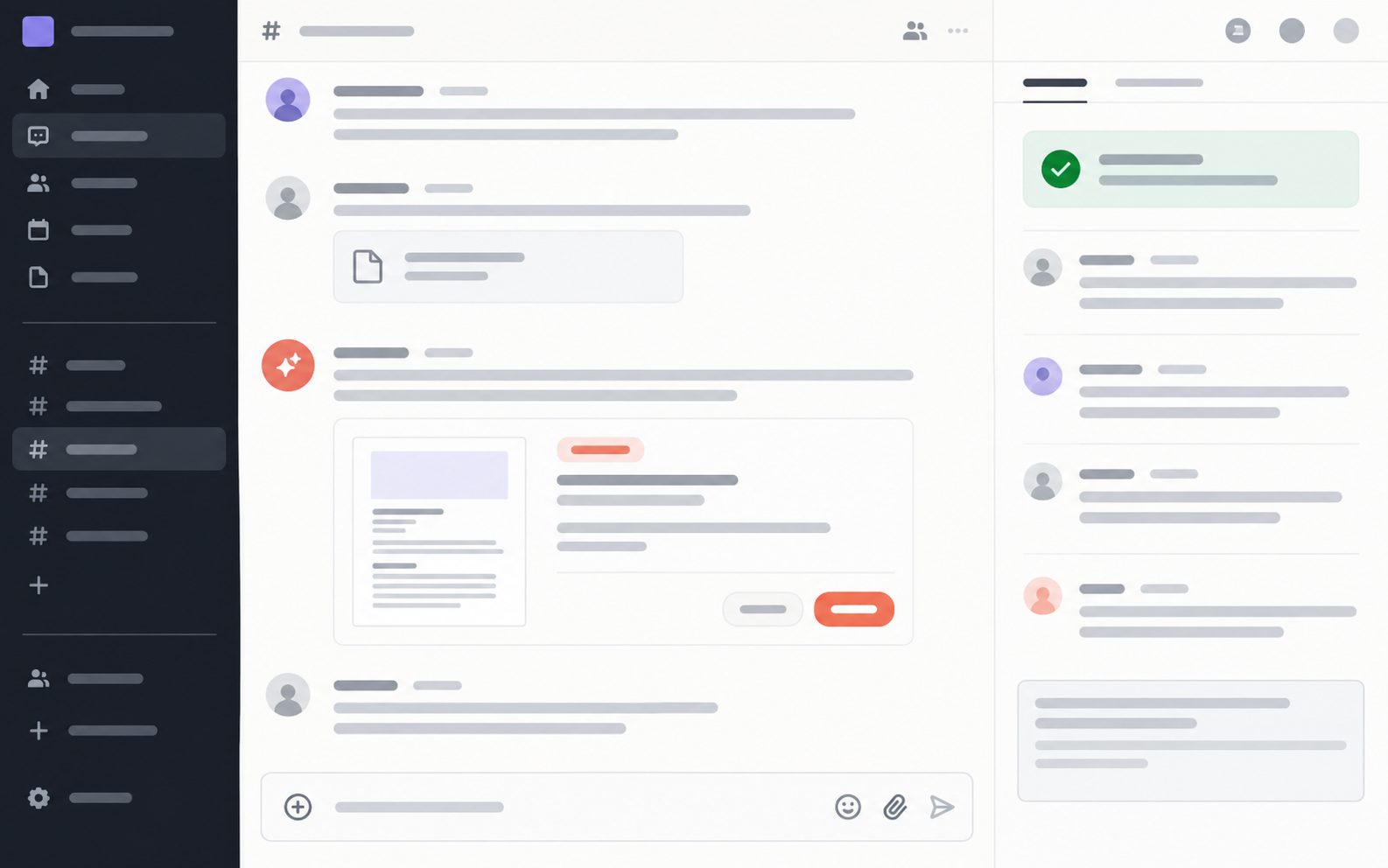 ProposalBot chat workflow interface