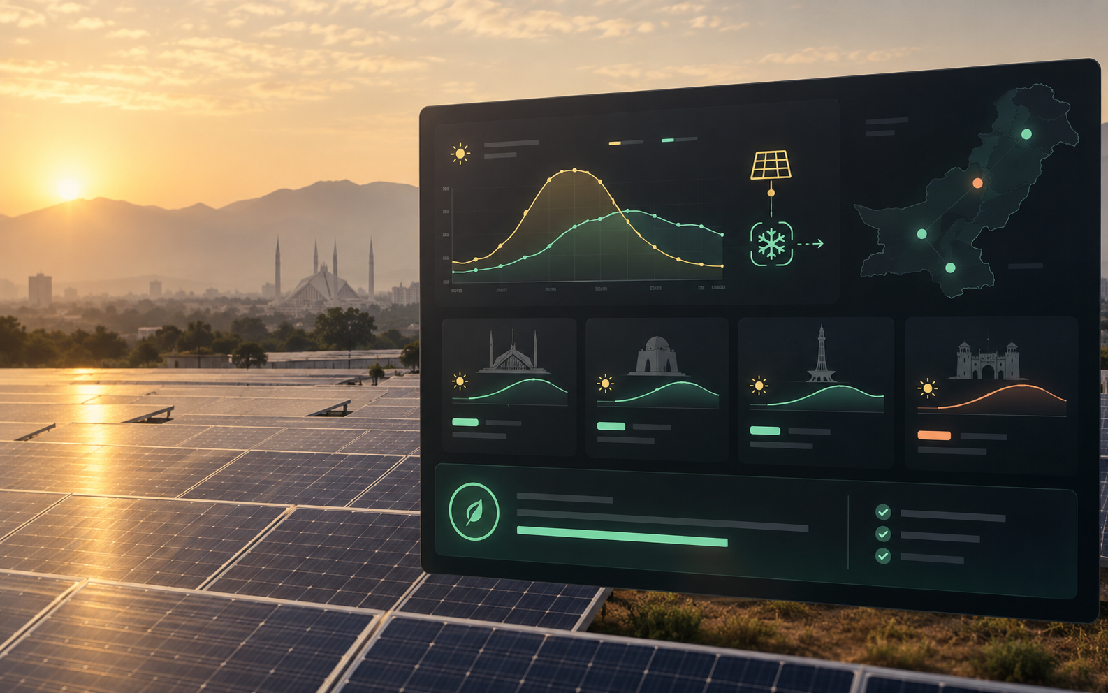 S2Cool solar and cooling intelligence interface
